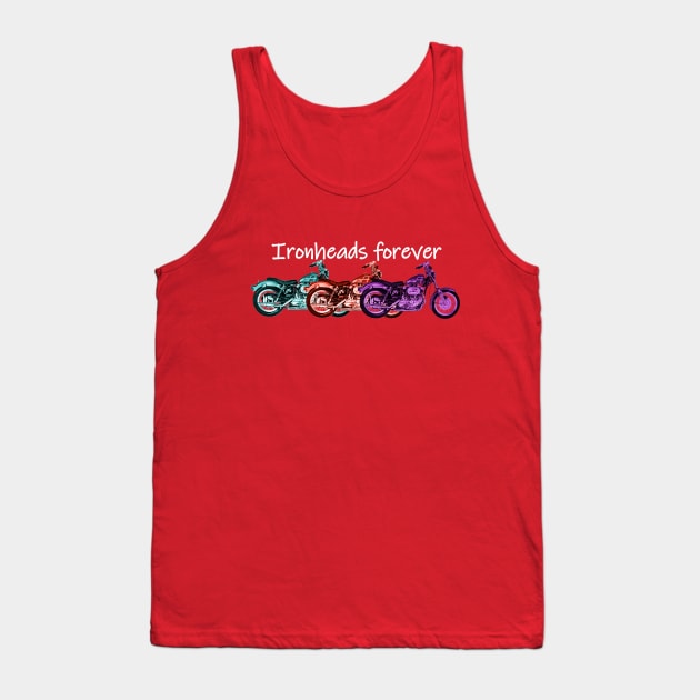 ironheads forever 2 Tank Top by motomessage